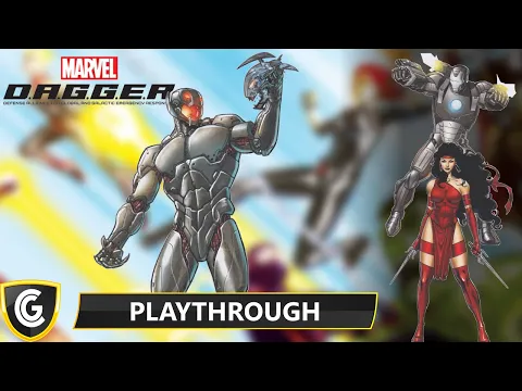 Marvel D.A.G.G.E.R. | War Machine & Elektra vs Ultron
