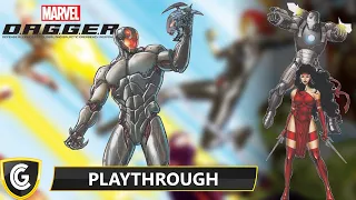 Marvel D.A.G.G.E.R. | War Machine & Elektra vs Ultron