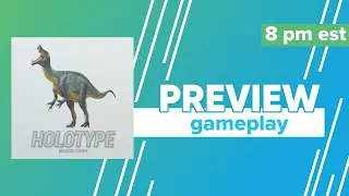Holotype Mesozoic Europe Kickstarter Preview Gameplay & First Impressions