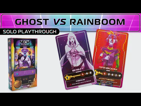 Ghost vs Rainboom | Neon Reign | Solo Playthrough Hard Mode