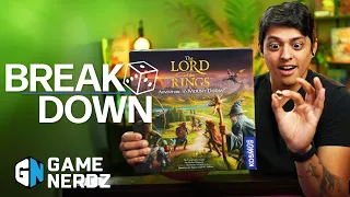 Adventure to Mount Doom Board Game Breakdown | The Lord of the Dice