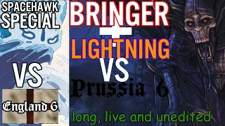 BRINGER + LIGHTNING VS Prussia 6 * OCEAN vs England 6 * Spirit Island solo Stream