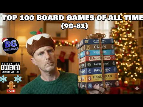 Top 100 Board Games Of All Time - 90 to 81 (2025)