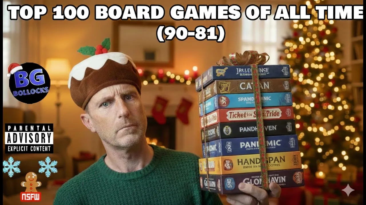 Top 100 Board Games Of All Time - 90 to 81 (2025)