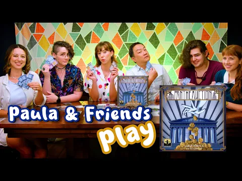 Greek Gods Go Art Deco - Paula & Friends Play Pantheauction! #sponsored by Out Standing Games