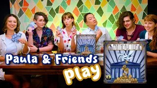 Greek Gods Go Art Deco - Paula & Friends Play Pantheauction! #sponsored by Out Standing Games