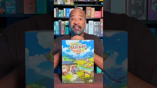 Fresh Ink and Small Town Vibes! | Cozy Stickerville First Look #BoardGames #CardboardCousins