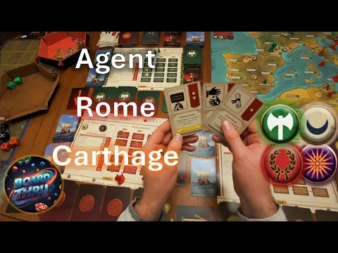 Rome Total War: The Board Game - Campaign - Playthrough - Part 10 - Turn 2 - Agent - Rome & Carthage