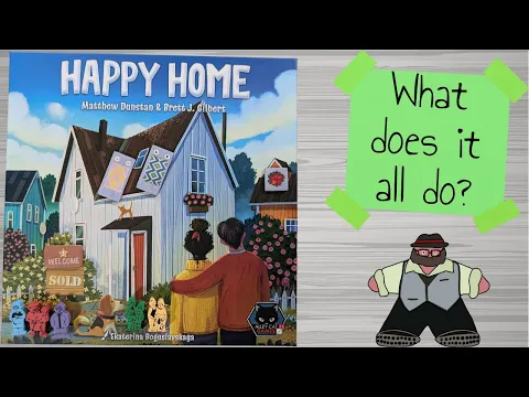 Happy Home - Unboxing & How to Play