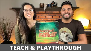 Survival of the Fattest - Kickstarter Teach & Playthrough