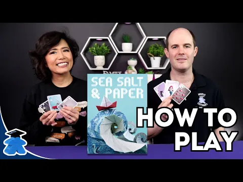 Sea Salt and Paper - How to Play Board Game. Fun quick push your luck card game