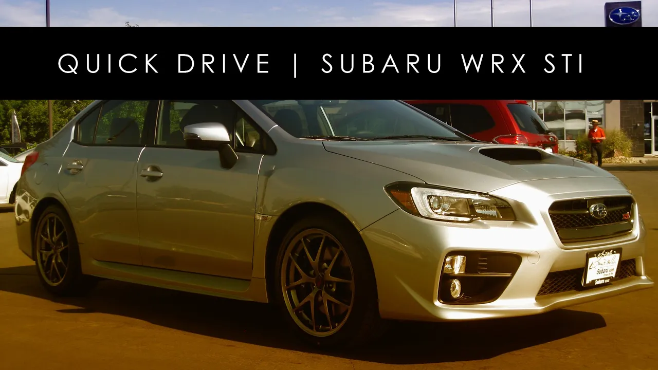 Quick Drive | 2016 Subaru WRX STI 2 of 9