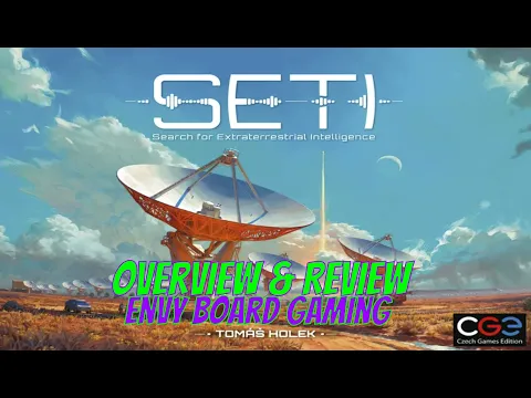 Seti Board Game Overview & Review