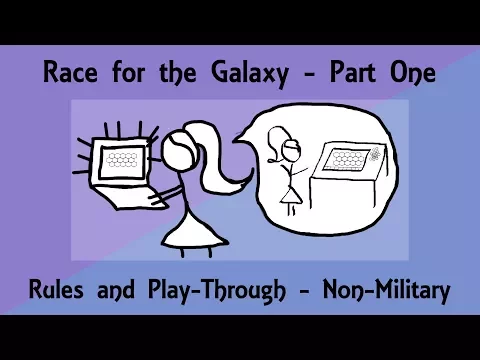 Race for the Galaxy Rules Explanation and Play-Through