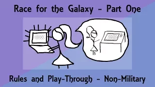 Race for the Galaxy Rules Explanation and Play-Through