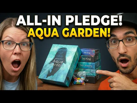 Cierra Reacts: Unboxing Aqua Garden Beach Combing Complete Pledge