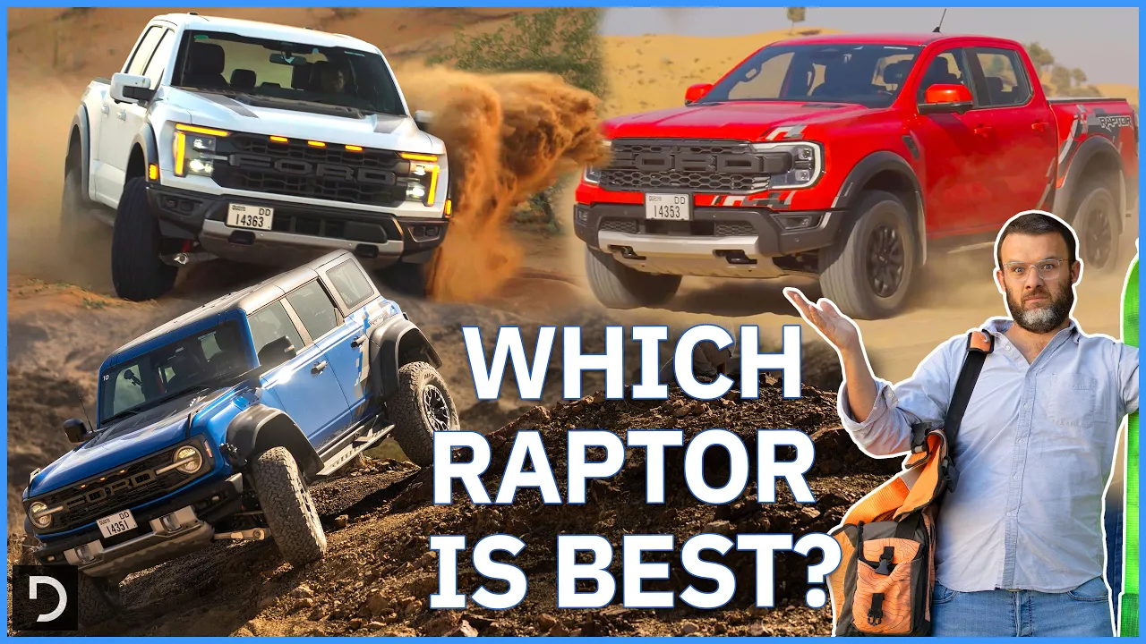Ranger Raptor v F-150 Raptor v Bronco Raptor | Which Ford Raptor is king?