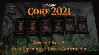 Magic: The Gathering: Core Set 2021 Sealed Deck A