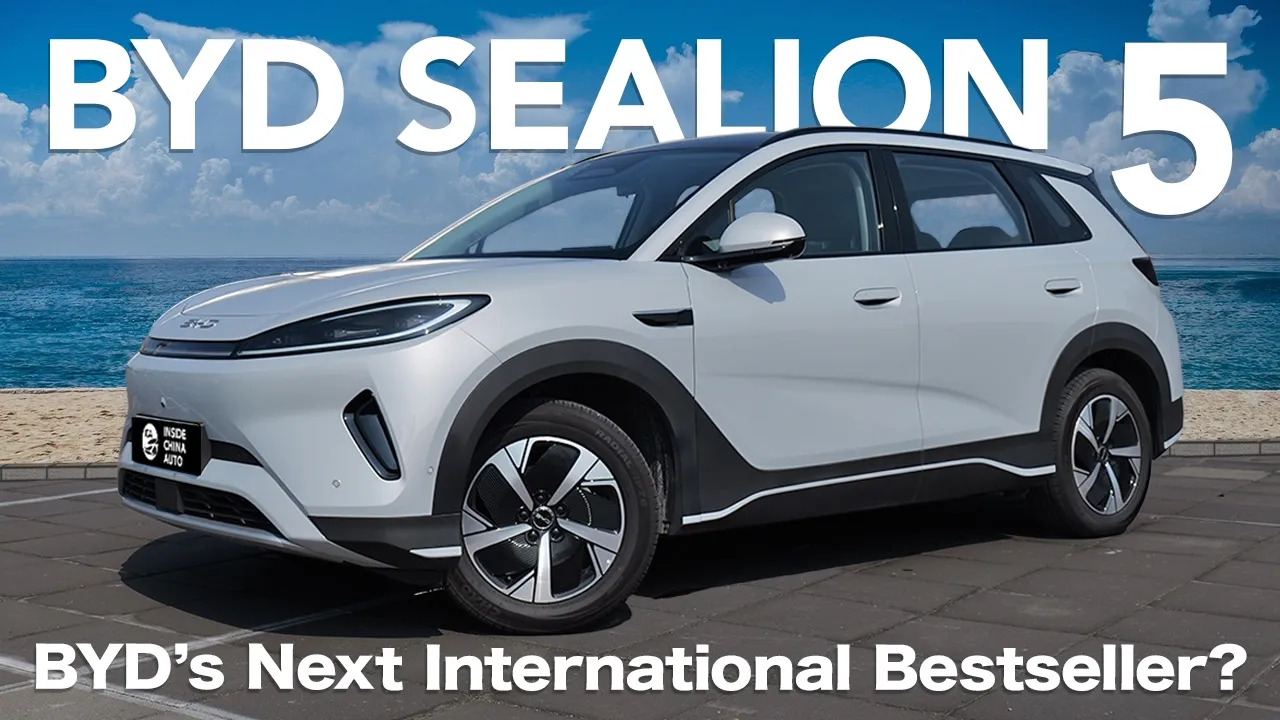 BYD Sealion 5 - BYD's Next International Bestseller?