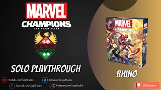 Canje Plays Marvel Champions v2 - She-Hulk vs Rhino