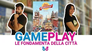 San Francisco, Partita Completa al Gioco da Tavolo in cui costruiamo la città come piace a noi!