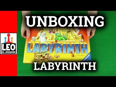 Unboxing Rápido Ravensburger Labyrinth
