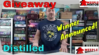 Winner of the Distilled Giveaway!