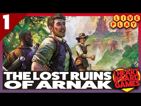 The Ruins of Arnak play through w/ 3 players