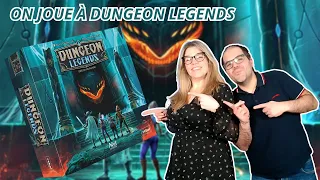 { Règles Et Partie } ON JOUE À DUNGEON LEGENDS | Jeu De Société | Rebel Studio
