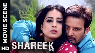 Jimmy Sheirgill & Mahie Gill share a special moment | Shareek | Movie Scene