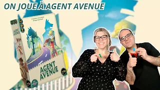 { Règles Et Partie } ON JOUE À AGENT AVENUE | Jeu De Société | Iello
