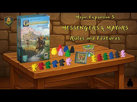 Carcassonne: Messengers & Mayors - Rules & Features