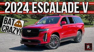 The 2024 Cadillac Escalade V-Series Is The Ultimate Expression Of A Big American Luxury SUV