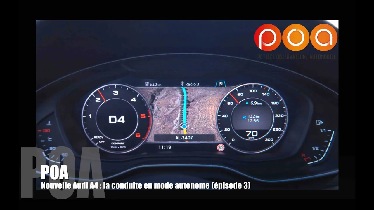 Nouvelle Audi A4 2015 : le mode autonome - Essai 3/3