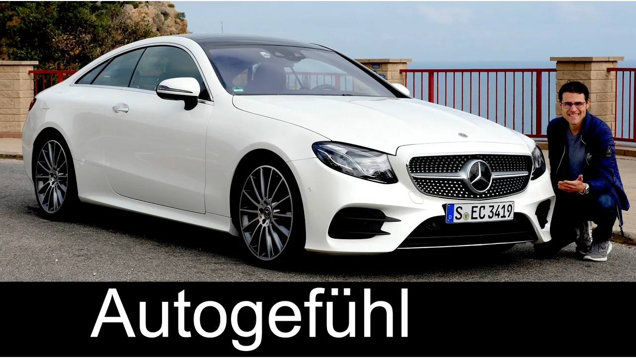 Mercedes E-Class Coupé E400 FULL REVIEW E-Klasse AMG-Line test driven 2018/2017 all-new neu