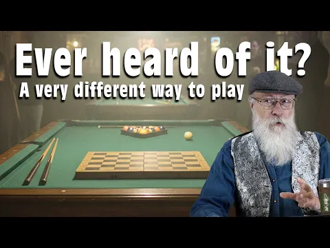 It's called American Pool Checkers, a variant based on Russian Checkers. (A viewer request!)