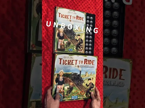 Ticket To Ride Nederland Unboxing