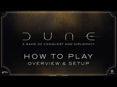 HOW TO PLAY DUNE pt.1 - Overview and Setup | Dune: Conquest & Diplomacy
