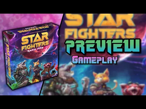 Star Fighters Rapid Fire Kickstarter Preview and Gameplay | @alleycatgames