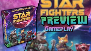 Star Fighters Rapid Fire Kickstarter Preview and Gameplay | @alleycatgames