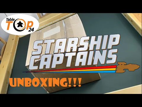 Starship Captains Unboxing