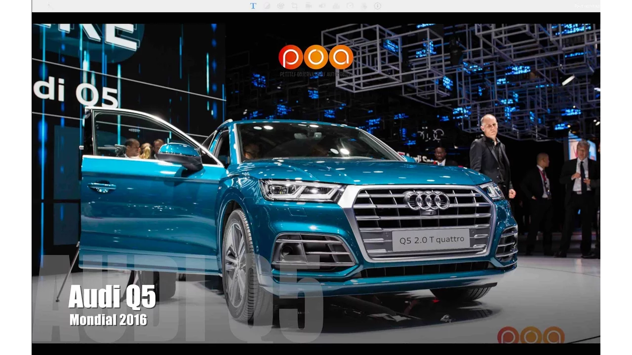 Nouvel Audi Q5 2017, Nouvelle Audi A5 et A5 Sportback 2016 - Mondial de l'Automobile 2016 12/20