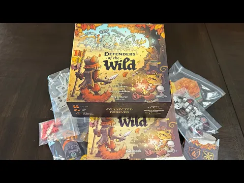 Defenders of the Wild (Outlandish Games) - Pandemic meets Root or "Man" . . . Animals vs. Machines