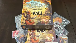 Defenders of the Wild (Outlandish Games) - Pandemic meets Root or "Man" . . . Animals vs. Machines
