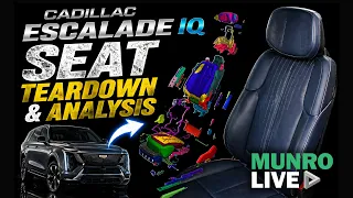 Escalade IQ Seat Design Teardown | Materials, Cost, and Build Quality