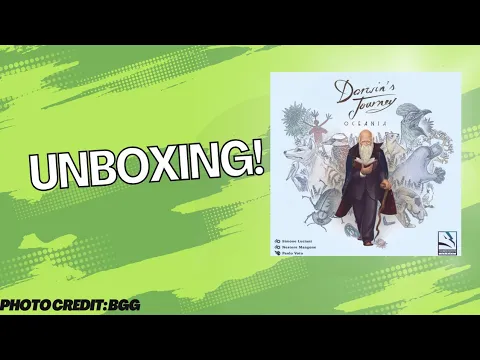 Darwin's Journey Oceania: Unboxing (Founders Edition)