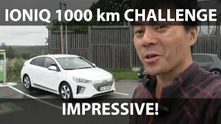 Hyundai Ioniq 28 kWh 1000 km challenge