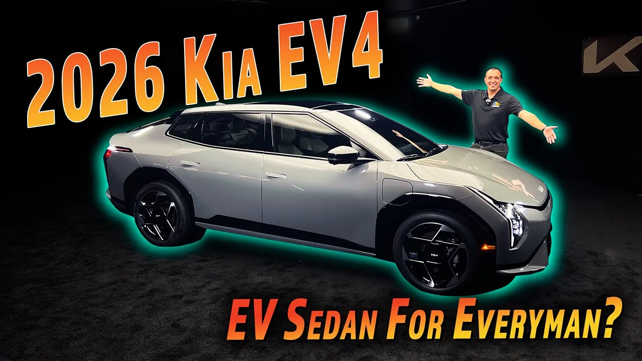 2026 Kia EV4 | Kia's Smallest EV Has A Lot To Offer