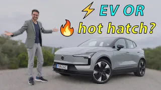 The Volvo EX30 driving REVIEW is a surprise in many aspects!