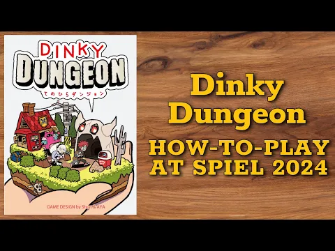 Dinky Dungeon how to play interview at Spiel 2024